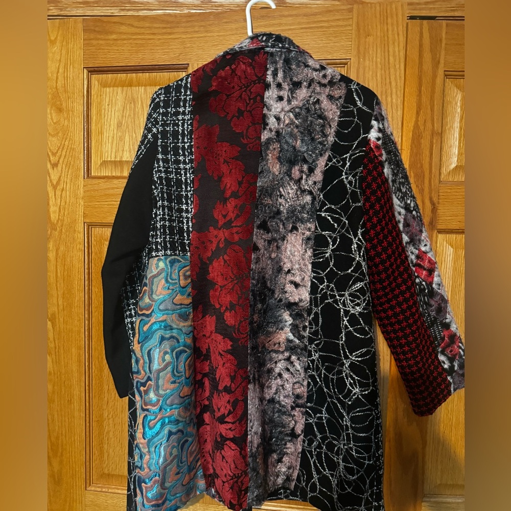 Variations - New With Tags - Unique Patchwork Jacket - Picture 3 of 14